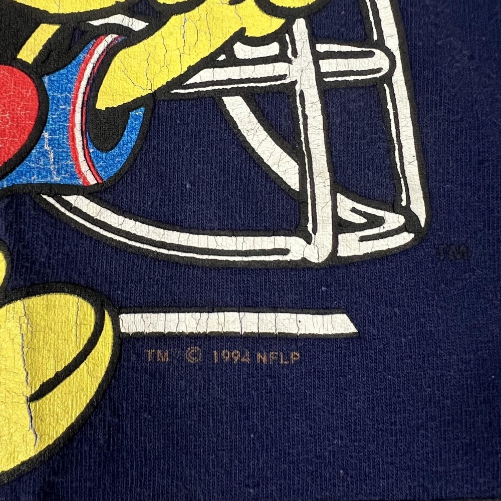 Vintage New York Giants Shirt Mens Large Blue NFL Football GARMENTGRAPHICS 90s - Picture 3 of 9